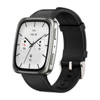 Square / Black Leather – Premium