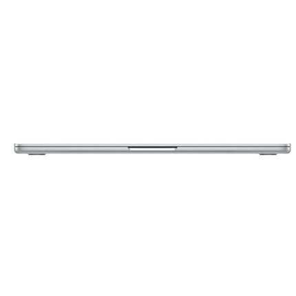MacBook Air 13-inch 2025 M4, silver, closed opposite side profile view