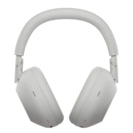 Sony WH-1000XM6, platinum silver, front view
