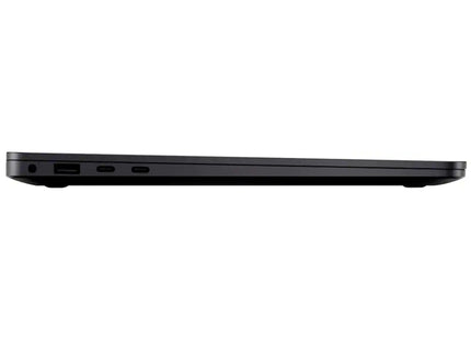 Microsoft Surface Laptop 7, black, closed side profile view