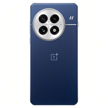 OnePlus 13, blue, back view showing circular camera module