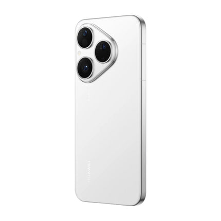 HUAWEI Pura 80, white/silver, back view showing triple camera module