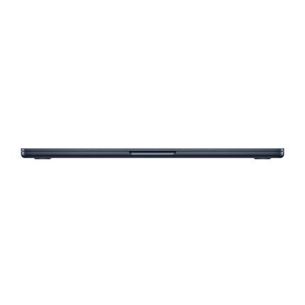 MacBook Air 13-inch 2025 M4, midnight, closed opposite side profile view