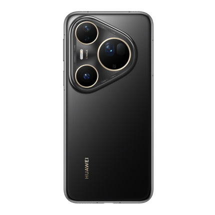 HUAWEI Pura 80, black, back view angled showing camera module detail