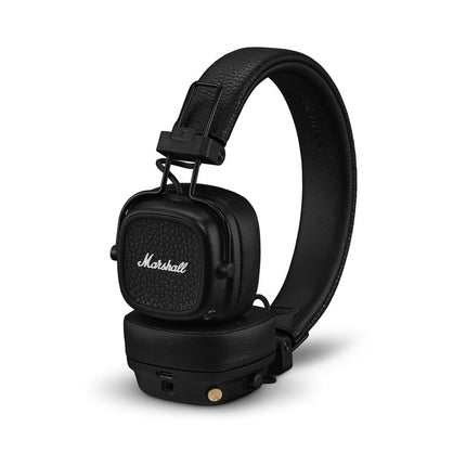 Marshall Major V Wireless On-Ear Headphones, black, front view