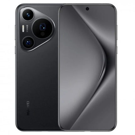 HUAWEI Pura 80 Ultra, black, rear back panel close-up view