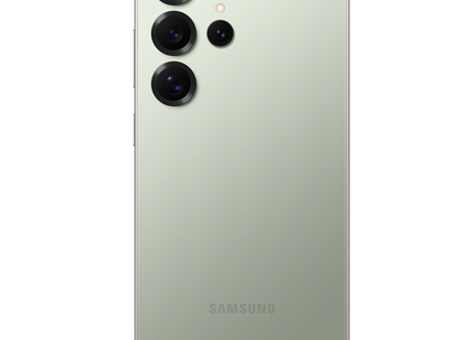 Samsung Galaxy S25 Ultra, titanium jade (green), back view