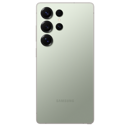 Samsung Galaxy S25 Ultra, titanium jade (green), back view