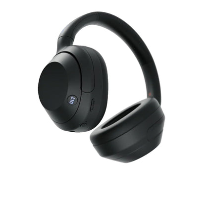 Sony ULT WEAR WH-ULT900N Headphones, black, angled three-quarter view
