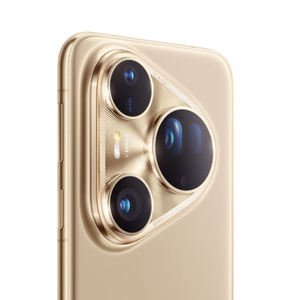 HUAWEI Pura 80 Ultra, gold, rear camera module close-up