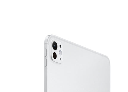 Apple iPad Pro 11-inch M4, silver, rear view showing camera module