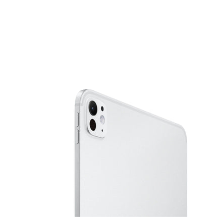 Apple iPad Pro 11-inch M4, silver, rear view showing camera module
