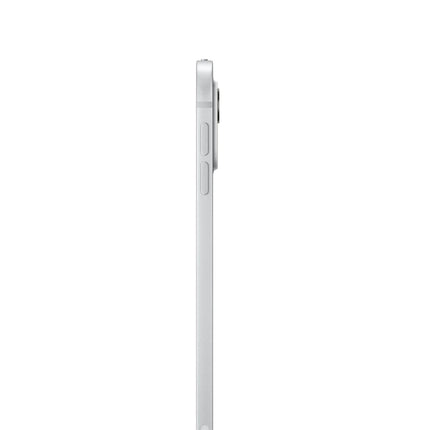 Apple iPad Pro 11-inch M4, silver, side profile view