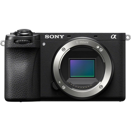 Sony Alpha 6700 APS-C Mirrorless Camera, black, front view body only