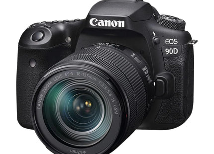 Canon EOS 90D DSLR Camera with EF-S 18-135mm Lens