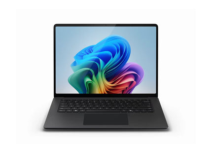 Microsoft Surface Laptop 7 15" Copilot+ PC Snapdragon X Elite in Graphite — top view