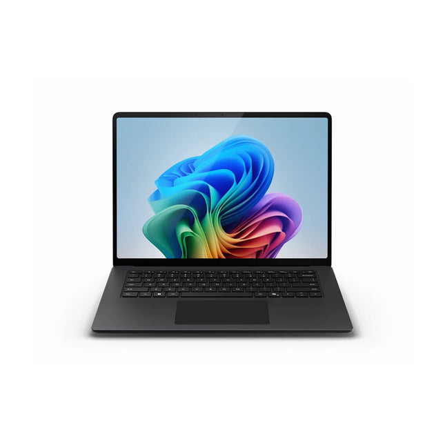 Microsoft Surface Laptop 7 15" Copilot+ PC Snapdragon X Elite in Graphite — top view