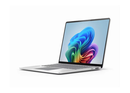 Microsoft Surface Laptop 7 15" Copilot+ PC Snapdragon X Elite in Platinum — top view