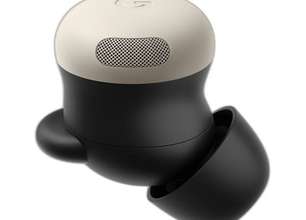 Google Pixel Buds Pro 2 in Porcelain — angled view