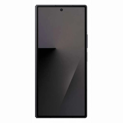 Samsung Galaxy Z Fold7, black, side angled view, folded closed