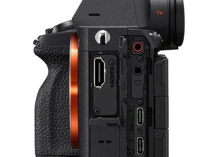 Sony Alpha 7 V – Full-Frame Mirrorless Camera (Body Only) — side view