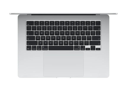 Apple MacBook Air 13-inch (2025) M4 in Silver — top view