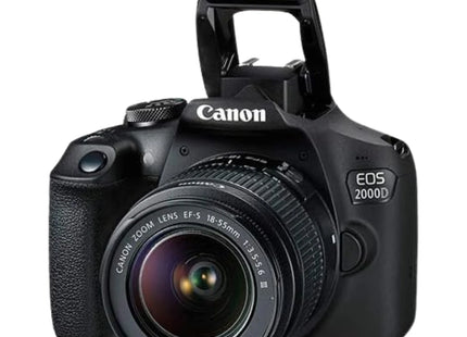 Canon EOS 2000D – DSLR Camera with 18-55mm Lens — front view