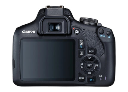 Canon EOS 2000D – DSLR Camera with 18-55mm Lens — rear view