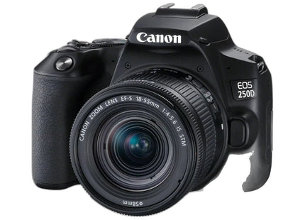 Canon EOS 250D – DSLR Camera with 18-55mm Lens — front view