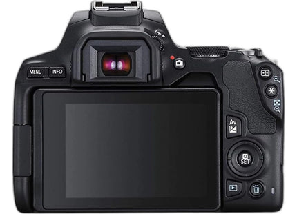 Canon EOS 250D – DSLR Camera with 18-55mm Lens — rear view