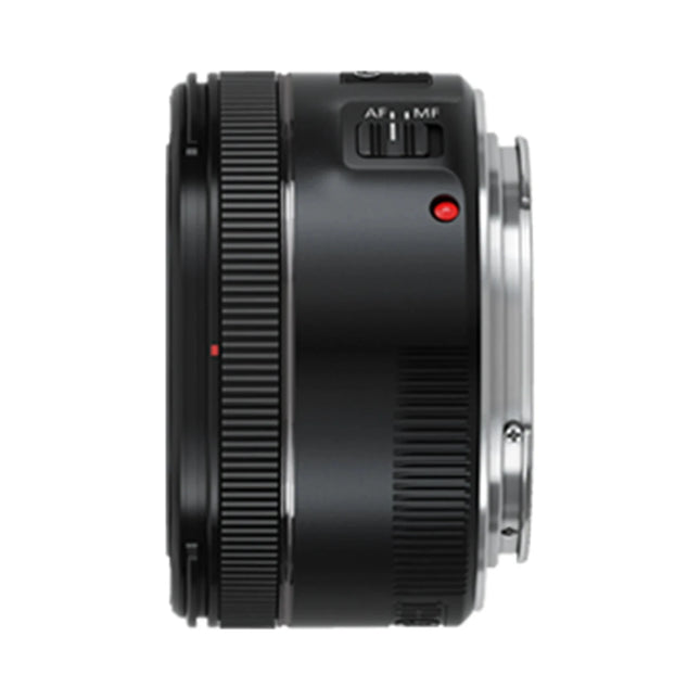 Canon EF 50mm f/1.8 STM – Standard Prime Lens — side view