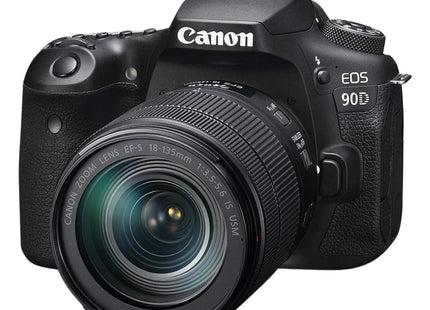 Canon EOS 90D DSLR camera, front view