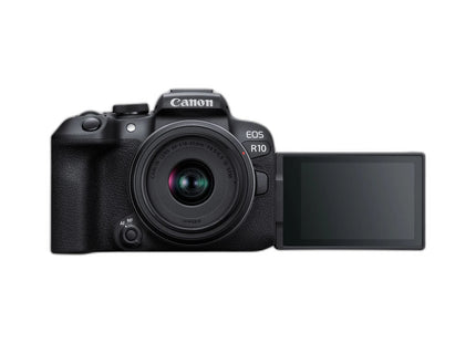Canon EOS R10 with RF-S 18-45mm Lens — with lens kit