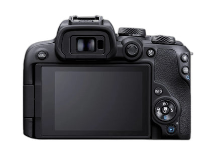 Canon EOS R10 with RF-S 18-45mm Lens — rear view