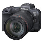 Canon EOS R5 mirrorless camera, front view