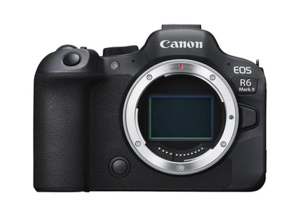 Canon EOS R6 Mark II mirrorless camera, front view