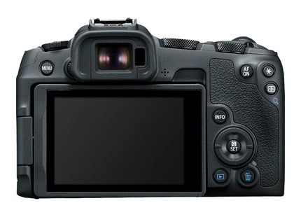 Canon EOS R8 mirrorless camera, rear view