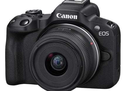 Canon EOS R50 – Mirrorless Camera with 18-45mm Lens — front view