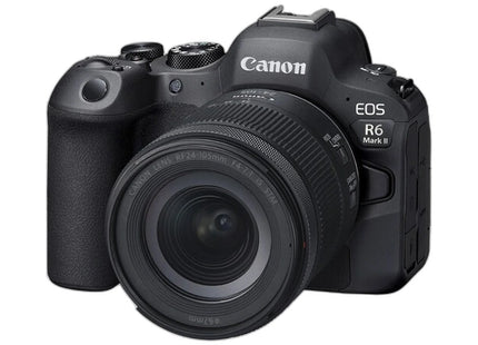 Canon EOS R6 Mark II with RF 24-105mm F4-7.1 IS STM Lens — front view