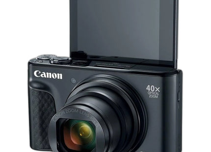 Canon PowerShot SX740 HS, black, front view