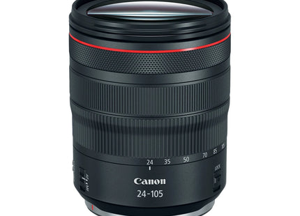 Canon RF 24-105mm f/4 L IS USM – Standard Zoom Lens — front view