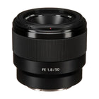 Sony FE 50mm f/1.8 – Standard Prime Lens — front view