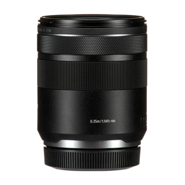 Canon RF 85mm f/2 Macro IS STM – Portrait Lens — side view