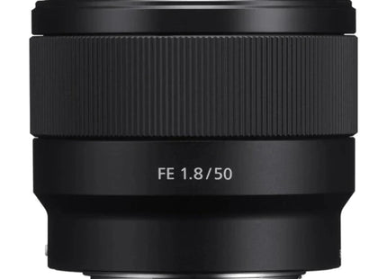 Sony FE 50mm f/1.8 – Standard Prime Lens — rear view