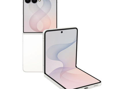 Samsung Galaxy Z Flip8 5G Foldable Smartphone in Cream