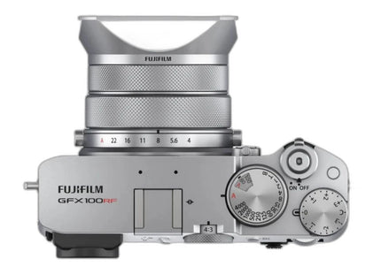 Fujifilm GFX100RF camera, side view