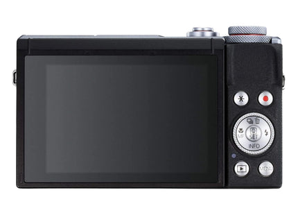 Canon PowerShot G7 X Mark III black rear screen view