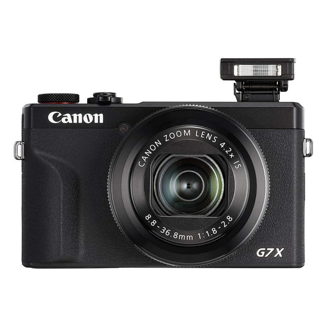 Canon PowerShot G7 X Mark III black front view