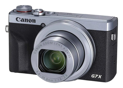 Canon PowerShot G7 X Mark III black with zoom lens extended front