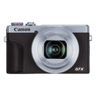 Canon PowerShot G7 X Mark III silver front view